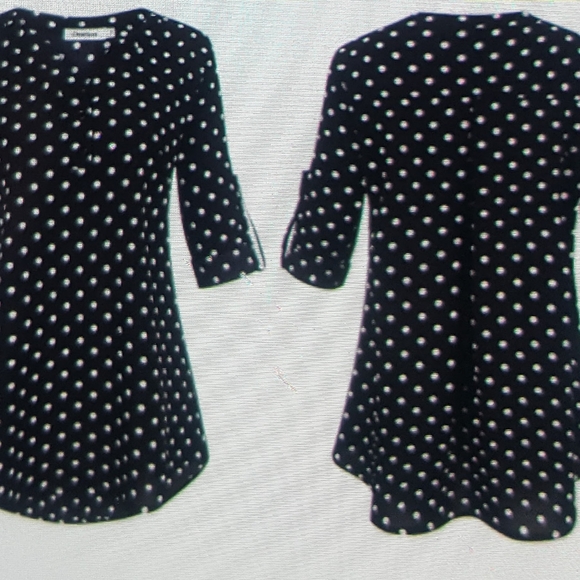 3/4 Sleeve V-neck Blouse 🔥 - Picture 10 of 10